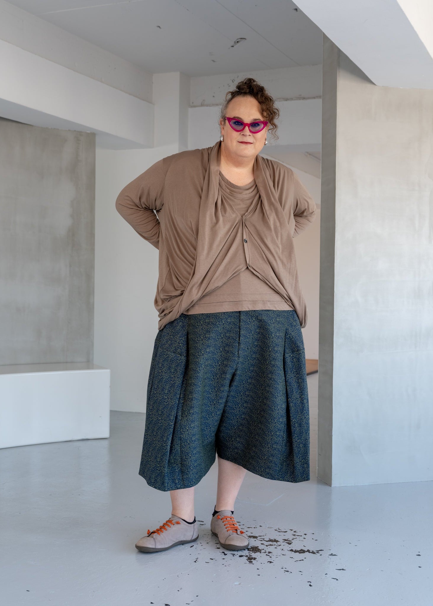 Draped Cardigan