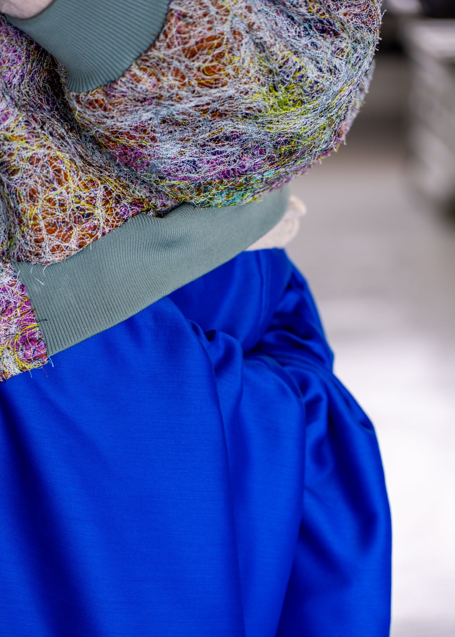 Gathered Pocket Skirt